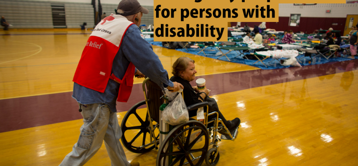 Making emergency preparedness inclusive for people with disabilities